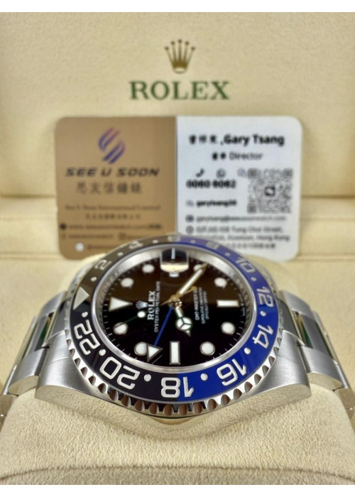 二手 ▶️ Rolex 勞力士 GMT-MASTER II ◀️ 126710BLNR 2022年錶 (40mm) 